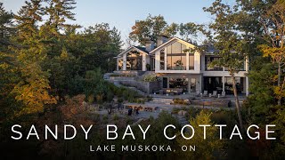 Luxury Lake Muskoka Cottage  Sandy Bay Cottage [upl. by Fredrika]