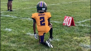 Royal Sessley CB 2 2023 Reynoldsburg Junior Raiders Football Highlights [upl. by Foley]