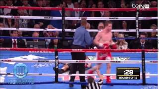 Canelo KOs Khan [upl. by Nonnel339]