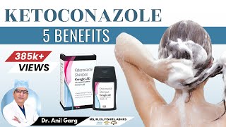 7 दिन मे Dandruff झड़ना रोके 5 Benefits of Ketoconazole Shampoo Ketoconazole Shampoo For Hair Loss [upl. by Eldredge]