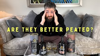 Bunnahabhain Moine Vs Bunnahabhain Toiteach A Dha  A WhiskyWars Review [upl. by Haimaj]