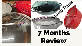 Staub Enamelled Cast Iron After Seven Months Of Use [upl. by Alger]