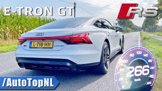 AUDI RS ETRON GT  0250 ACCELERATION amp TOP SPEED by AutoTopNL [upl. by Norac]