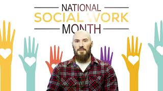 National Social Work Month Social Worker Spotlight  Ben [upl. by Ecyt513]