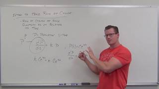 Introduction to Time Rate of Change Differential Equations 5 [upl. by Sucramel]