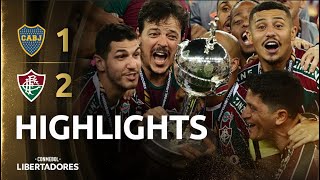 BOCA JUNIORS vs FLUMINENSE  HIGHLIGHTS  CONMEBOL LIBERTADORES 2023 [upl. by Brandea]