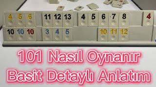 101 Nasıl Oynanır  Bilmeyenler için Basit detaylı Anlatım [upl. by Nedlog]