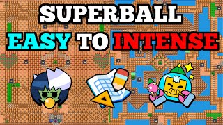 Top 5 Superball Maps Easy  INTENSE [upl. by Lapotin135]