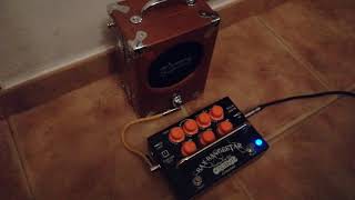 Pignose 7100 mini amp  Orange Bax Bangeetar pedal [upl. by Ardnod]