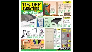 Menards Weekly Ad October 12 – October 22 2023 [upl. by Naitsirt231]