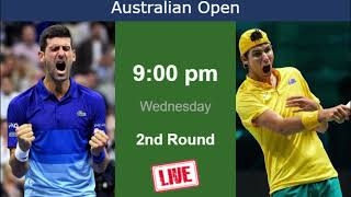 Clash of Titans Novak Djokovic vs Alexei Popyrin  Australian Open 2024 Round 2  Player Journey [upl. by Auoy832]