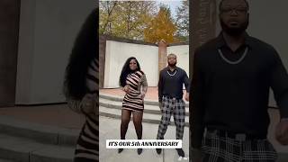 HAPPY 5TH ANNIVERSARY BABY 🥂🥂 anniversary blacklove marriage marriedlife couplegoals [upl. by Booth]