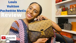 LOUIS VUITTON POCHETTE METIS REVIEW  Pros amp Cons  Mod Shots  Do I Recommend [upl. by Ishii]