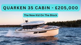 Boat Tour  QUARKEN 35 CABIN  £205000 [upl. by Ierbua]