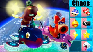 CHAOS MODE  Mario Kart 8 Deluxe Splitscreen Gameplay [upl. by Ydoj445]