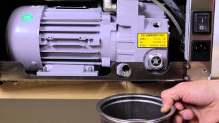 Changing the Oil on a Minipack Vacuum Sealer [upl. by Adnarim]