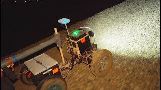 GPS Robot with Wheelchair Motors  Magnetometer Survey  ArduRover [upl. by Sladen]