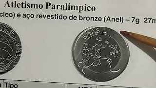 1680MOEDAS DO ATLETISMO PARALIMPICOPERNA DE PAU [upl. by Middendorf74]