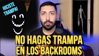 NO HAGAS TRAMPA EN LOS BACKROOMS o pasará esto [upl. by Kassel]