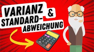 Varianz und Standardabweichung in der Statistik einfach erklärt 📊 [upl. by Annaul]