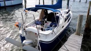 Weekend Cruising Setup for Our MacGregor 26M  The Sailing Rode [upl. by Lerrad]