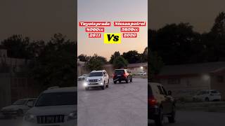 Toyota Prado vs Nissan Patrol toyota nissan patrol prado [upl. by Aratal]