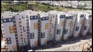 Projet  AADL ICHIOUACH  Boghni 458 logement [upl. by Notlil]