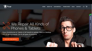 Fixar WordPress Theme  Phone amp Computer Repair WordPress Theme  Laptop Repair Services Online [upl. by Russon250]