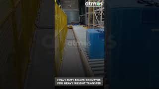 HeavyDuty Roller Conveyor  For Heavy Load Handling [upl. by Sherourd502]