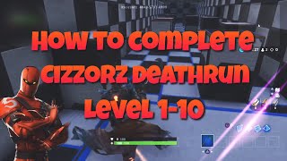 HOW TO COMPLETE Cizzorz DEATHRUN 30 Levels 110 Tips and Tricks [upl. by Arrehs]