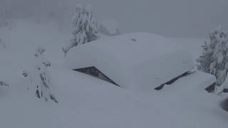 Extrem Schnee Bettmeralp  Riederalp 22012018 [upl. by Costin]