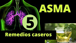 ASMA 5 remedios caseros y medicinas [upl. by Gessner]