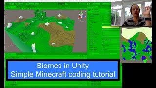 Minecraft Tutorial in Unity biomes [upl. by Fry]