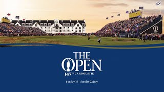 147th Open at Carnoustie Flythru [upl. by Tharp769]