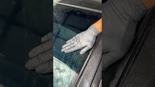 SharkWax Water Stain Removal Glass Watermark Remover 水渍去除剂 fyp cardetailing watermarkremover [upl. by Anirat308]