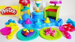 PlayDoh Sweet Shoppe Frosting Fun Bakery [upl. by Eca]