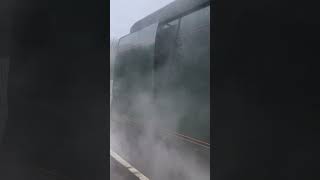 SR Battle of Britain 34066 ‘spitfire’ leaving eridge station the spa valley railway [upl. by Vevine]