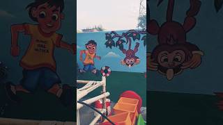 School wall paintting shortsvideo [upl. by Romona]