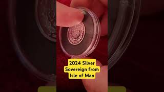 2024 Silver Sovereign from Isle of Man marking 80 since DDay dday isleofman Sovereign [upl. by Adihsar569]