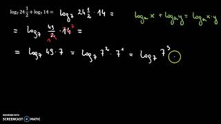 Własności logarytmów [upl. by Ripleigh582]