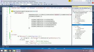 How to pass a grid full Datasource to aspnet core mvc controller [upl. by Teraj980]