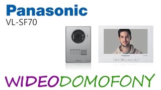 Wideodomofon Panasonic VLSF70 [upl. by Eeral959]