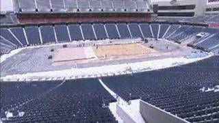 Winter Classic Rink Time Lapse 122807 [upl. by Etnomal]