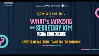 Whats Wrong With Secretary Kim Media Conference All Cast  Viu Philippines kimchiu pauloavelino [upl. by Eciram38]