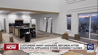 Bankrupt Bountiful appliance business leaves customers employees stunned and scrambling [upl. by Shaer312]