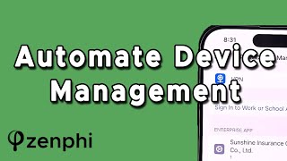 Revolutionize Device Auditing Zenphis Mobile Management Workflow [upl. by Dazhehs]