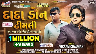 Vikram Chauhan New Timli 2024  Dada Don Timli  આ ભાયડો એકલોજ આવસે  Attitude Trending Timli 2024 [upl. by Alahcim]