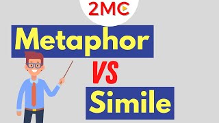 Metaphor vs Simile  Understanding Figures of Speech [upl. by Strage]