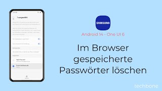 Im Browser gespeicherte Passwörter löschen Samsung Internet [upl. by Gibb376]