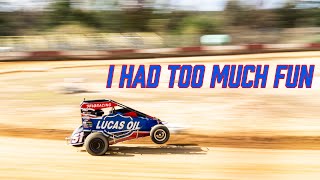 Testing a Dirt Midget for the FIRST TIME  Chili Bowl 25 [upl. by Polish]